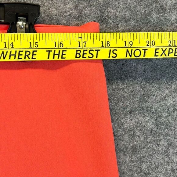 NWT LAUREN RALPH LAUREN Women’s Ankle Pants 14 Side Zip Stretch Slim Fit Coral - Picture 6 of 15